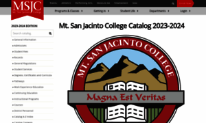 Catalog.msjc.edu thumbnail