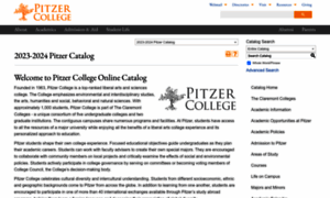 Catalog.pitzer.edu thumbnail