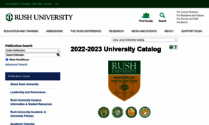Catalog.rush.edu thumbnail