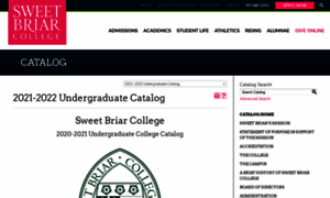 Catalog.sbc.edu thumbnail