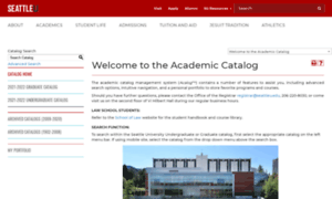 Catalog.seattleu.edu thumbnail