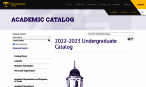 Catalog.tntech.edu thumbnail