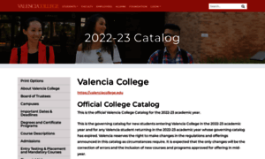 Catalog.valenciacollege.edu thumbnail