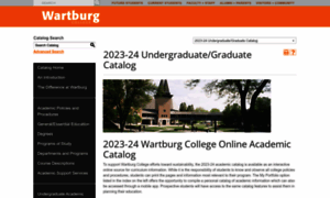 Catalog.wartburg.edu thumbnail