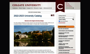 Catalogue.colgate.edu thumbnail