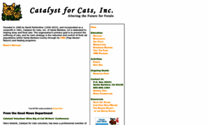 Catalystforcats.org thumbnail