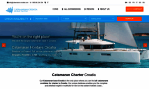 Catamaran-croatia.com thumbnail