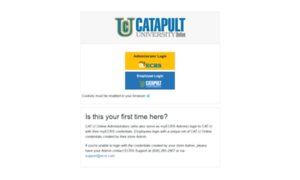 Catapultuniversity.ecrsoft.com thumbnail