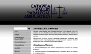Catawbavalleyparalegalassoc.org thumbnail