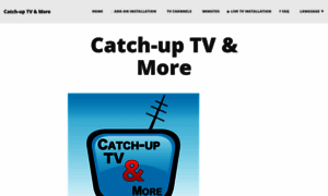 Catch-up-tv-and-more.github.io thumbnail