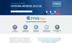 Catedra-murcia-2013.pymes.com thumbnail