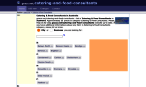 Catering-and-food-consultants.goaus.net thumbnail