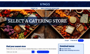 Catering.kingsfoodmarkets.com thumbnail