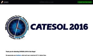 Catesol2016.sched.org thumbnail