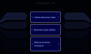 Cathaypacific.info thumbnail