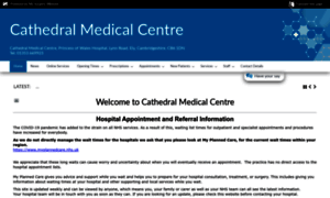 Cathedralmedicalcentre.com thumbnail