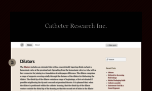 Catheterresearch.wordpress.com thumbnail