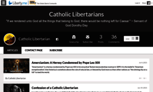Catholic.liberty.me thumbnail
