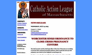 Catholicactionleague.org thumbnail