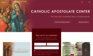 Catholicapostolatecenter.org thumbnail