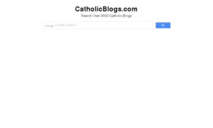 Catholicblogs.com thumbnail