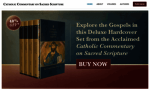 Catholiccommentaryonsacredscripture.com thumbnail