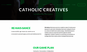 Catholiccreatives.org thumbnail