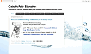 Catholicfaitheducation.blogspot.com thumbnail