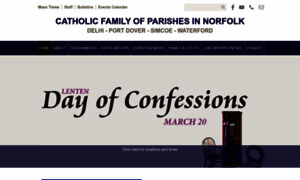 Catholicfamilyparishesnorfolk.dol.ca thumbnail