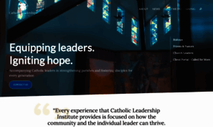 Catholicleaders.org thumbnail