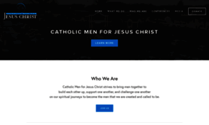 Catholicmenforjesuschrist.org thumbnail