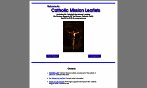 Catholicmissionleaflets.org thumbnail