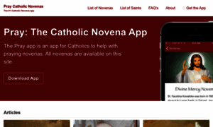Catholicnovenaapp.com thumbnail