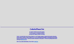 Catholicplanet.net thumbnail