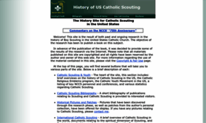 Catholicscouting.org thumbnail