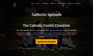 Catholicsprouts.com thumbnail