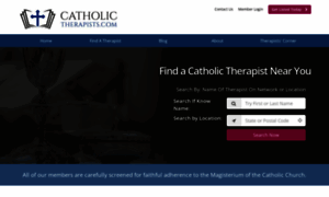 Catholictherapists.com thumbnail