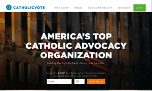 Catholicvote.com thumbnail