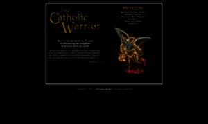 Catholicwarriors.com thumbnail