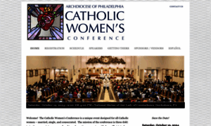 Catholicwomensconference.org thumbnail