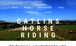 Catlinshorseriding.co.nz thumbnail