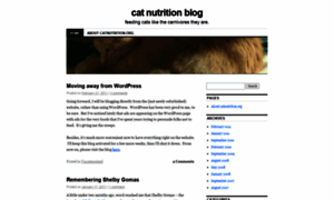 Catnutrition.wordpress.com thumbnail