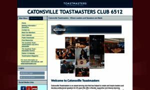 Catonsville.toastmastersclubs.org thumbnail