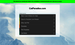 Catparadise.com thumbnail