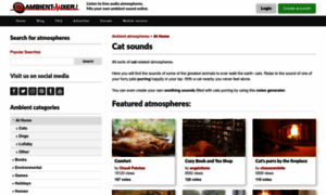 Cats.ambient-mixer.com thumbnail