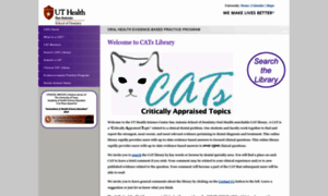 Cats.uthscsa.edu thumbnail