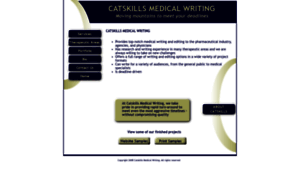 Catskillsmedicalwriting.com thumbnail