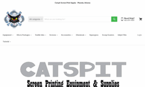 Catspitscreenprintsupply.com thumbnail