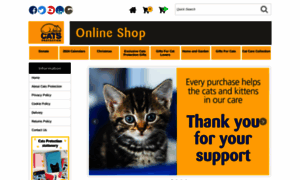 Catsprotectionshop.co.uk thumbnail