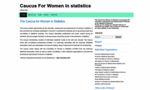 Caucusforwomeninstatistics.com thumbnail